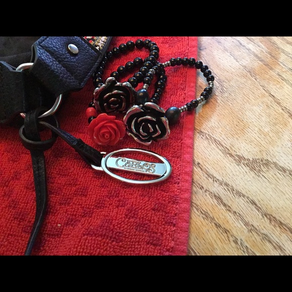 Carlos SANTANA Latino Summer Splash Purse,Shoe n + - Picture 1 of 8